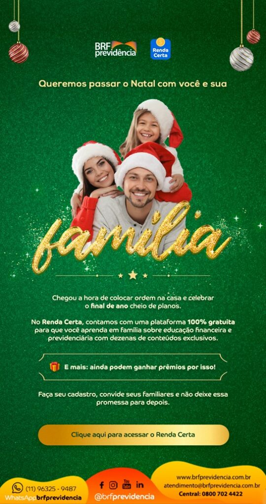 1) Faça uma pesquisa com sua família: 